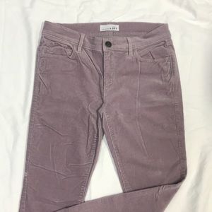 LOFT lavender cords - Modern Skinny